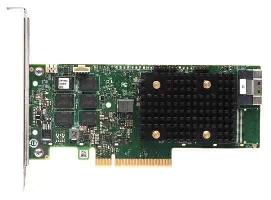 Lenovo 4Y37A09728 contrôleur RAID PCI Express x8 4.0 12 Gbit/s - Adaptateur stockage - visuel 1