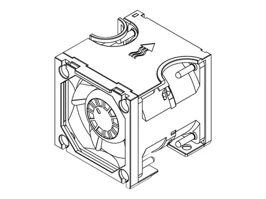 LENOVO ISG ThinkSystem V3 2U Performance Fan Option Kit - Lenovo - Accessoire Serveur - visuel 1