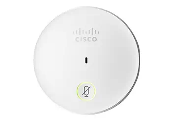 Livraison rapide Cisco CS-MIC-TABLE-J= microphone Blanc Microphone de téléphone IP