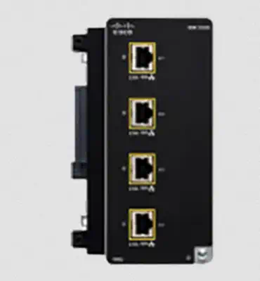 Cisco IEM-3300-4MU= module de commutation réseau 2.5 Gigabit Ethernet - Accessoire Réseau - visuel 1