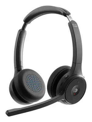 Cisco HS-WL-722-BUNA-C casque Sans fil Arceau Bureau/Centre d'appels Bluetooth Noir - Casque Micro - visuel 1