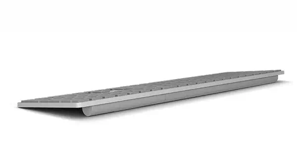 Microsoft 3YJ-00005 clavier Bluetooth Allemand Gris - Clavier - visuel 5