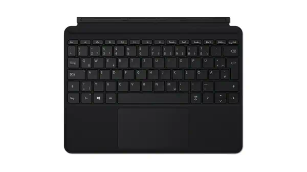Microsoft Go Type Cover QWERTZ Allemand Noir - Clavier - visuel 1