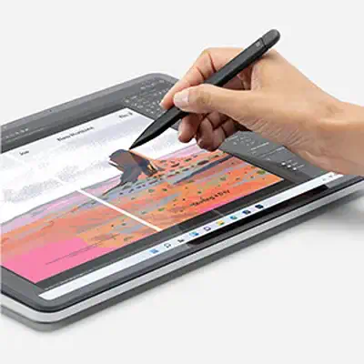 Microsoft Surface Slim Pen 2 stylet 13 g Noir - Dispositif pointage - visuel 2