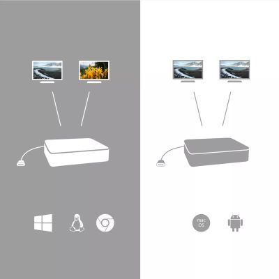 Vente I-TEC USB-C Dual Display MST DS 2xDP 1xGLAN i-tec au meilleur prix - visuel 10