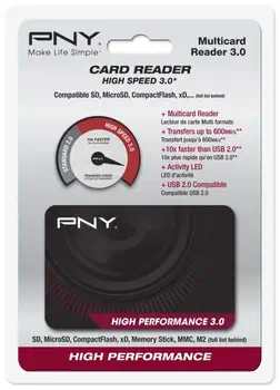 Achat responsable Accessoire Stockage PNY FLASHREAD-HIGPER-BX