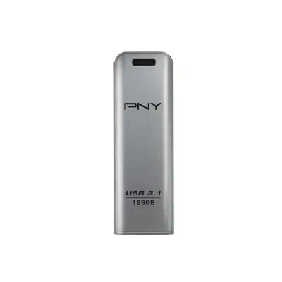 PNY FD128ESTEEL31G-EF lecteur USB flash 128 Go 3.2 Gen 1 (3.1 Gen 1) Acier inoxydable - Disque dur Externe - visuel 2
