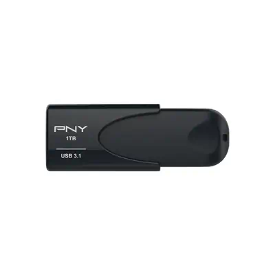 PNY Attaché 4 lecteur USB flash 1 To USB Type-A 3.2 Gen 1 (3.1 Gen 1) Noir - Adaptateur stockage - visuel 2