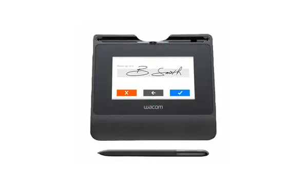 Wacom STU-540 12,7 cm (5") Noir TFT - Ecran Numérique Interactif - visuel 4