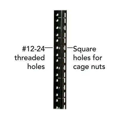 Tripp Lite SRW10USG étagère 10U Rack monté sur le mur Noir - Rack et Armoire - visuel 2