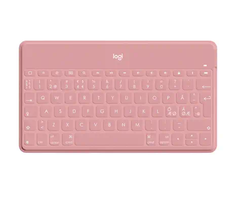 Logitech 920-010051 clavier pour tablette QWERTY Nordique Bluetooth Blanc - Accessoires Tablette - visuel 1