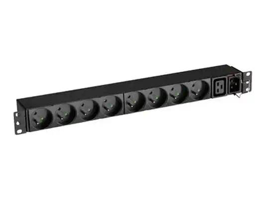 Eaton FlexPDU 8 FR unité de distribution d'énergie 9 sortie(s) CA 1U Noir - Rack et Armoire - visuel 1