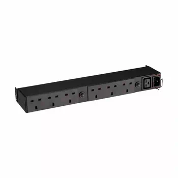 Livraison gratuite Eaton EFLX6B unité de distribution d'énergie 6 sortie(s) CA 1U Noir