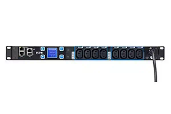 Eaton EMIH28 unité de distribution d'énergie 8 sortie(s) CA 1U Noir - Rack et Armoire - visuel 1