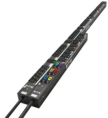Eaton EBAB20 unité de distribution d'énergie 24 sortie(s) CA 0U Noir - Rack et Armoire - visuel 2