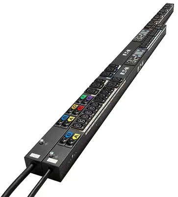 Eaton EMIB20 unité de distribution d'énergie 24 sortie(s) CA 0U Noir - Rack et Armoire - visuel 2