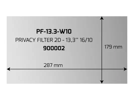 PORT Privacy Screen protector 2D for 13,3 pcs Port Designs - Protection d'écran et Filtre - visuel 3