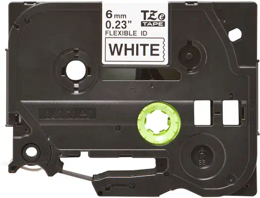 Brother TZE-FX211 ruban d'étiquette Noir sur blanc - Autres consommables - visuel 2