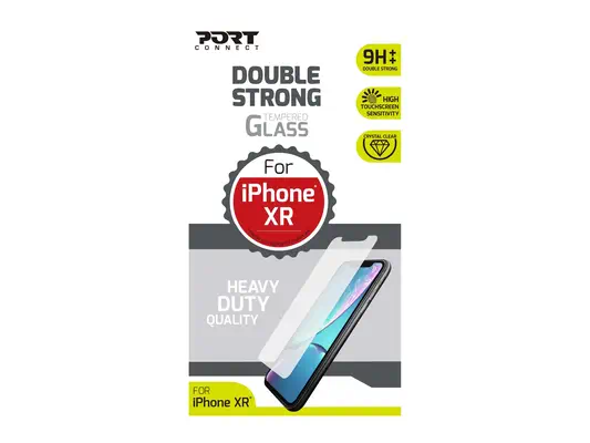PORT DESIGNS Verre Trempé pour IPHONE XR Double - Accessoires Tablette - visuel 2