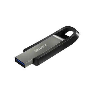 SanDisk Extreme Go lecteur USB flash 64 Go USB Type-A 3.2 Gen 1 (3.1 Gen 1) Acier inoxydable - Sandisk - Adaptateur stockage - visuel 1