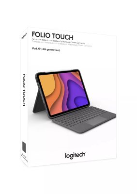 LOGITECH Folio Touch for iPad Air 4th generation Logitech - visuel 1 - hello RSE - 1 AN DE GARANTIE