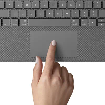 Logitech Folio Touch QWERTZ Allemand Smart Connector Gris - Clavier - visuel 9