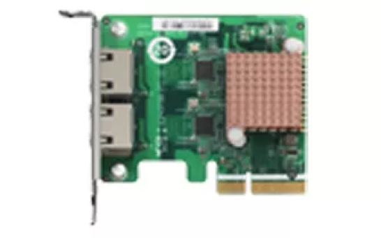 Revendeur officiel Accessoire Réseau QNAP Dual port 2.5GbE 4-speed Network card for PC/Server