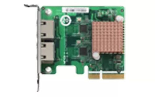 Revendeur officiel Accessoire Réseau QNAP Dual port 2.5GbE 4-speed Network card for PC/Server or NAS with