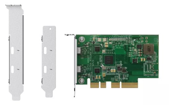 Vente QNAP QXP-T32P Dual-port Thunderbolt 3 expansion card QNAP au meilleur prix - visuel 2