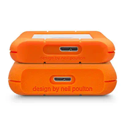 LaCie Rugged Mini disque dur externe 2 To LaCie - visuel 1 - hello RSE - La vitesse de l'USB 3.0
