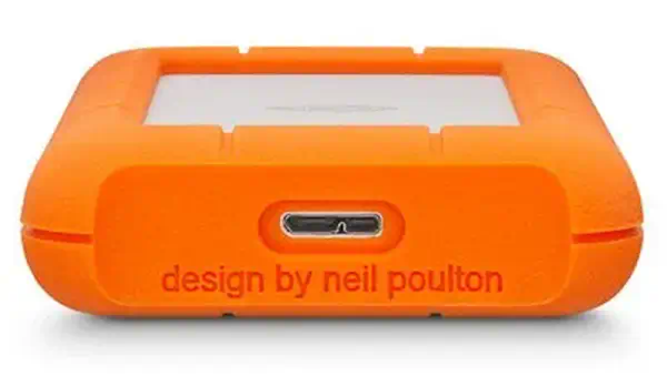 LaCie Rugged Mini disque dur externe 4 To 5400 tr/min Micro-USB B 3.2 Gen 1 (3.1 Gen 1) Orange - Disque dur Externe - visuel 7