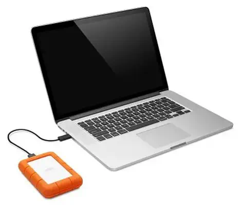 LaCie Rugged Mini disque dur externe 4 To LaCie - visuel 1 - hello RSE - Suite logicielle conviviale incluse