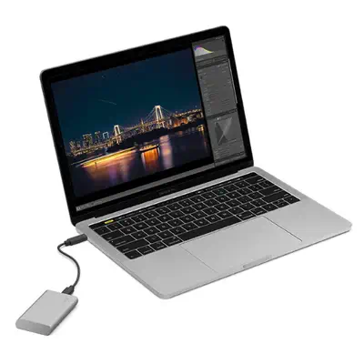 LaCie STKS1000400 lecteur à circuits intégrés externe Technologie Thunderbolt 1 To USB Type-C 3.2 Ge - Disque dur SSD - visuel 4