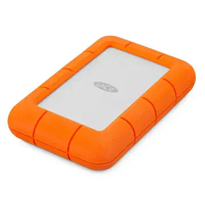 LaCie Rugged Mini disque dur externe 1 To 5400 tr/min 2.5" Micro-USB B 3.2 Gen 1 (3.1 Gen 1) Orange, - Disque dur Externe - visuel 2