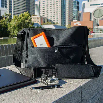 LaCie Rugged USB-C disque dur externe 4 To 5400 tr/min 2.5" USB Type-C 3.2 Gen 1 (3.1 Gen 1) Orange, - Disque dur Externe - visuel 3