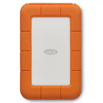 LaCie Rugged USB-C disque dur externe 5 To USB Type-C 3.2 Gen 1 (3.1 Gen 1) Gris, Jaune - Disque dur Externe - visuel 5