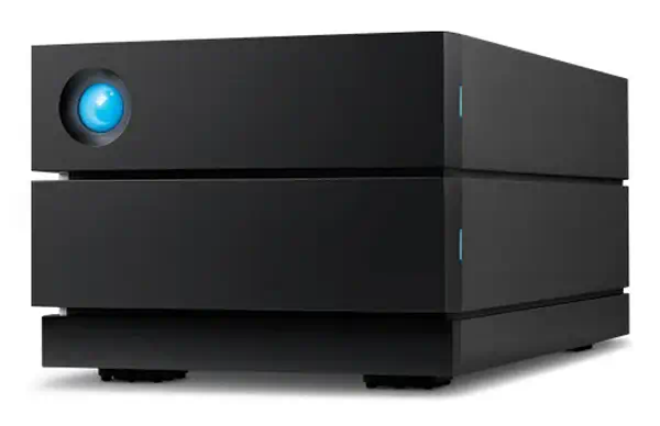 LaCie 2big RAID 8TB boîtier de disques 8 To Bureau Noir - Disque dur Externe - visuel 2