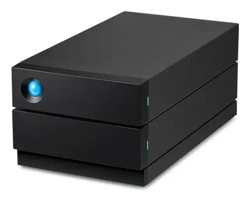 LaCie 2big RAID 8TB boîtier de disques 8 To Bureau Noir - Disque dur Externe - visuel 3