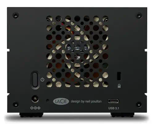 LaCie 2big RAID 8TB boîtier de disques 8 To Bureau Noir - Disque dur Externe - visuel 5