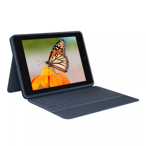 Vente Accessoires Tablette LOGITECH Rugged Combo 3 for iPad Gen. 7/8 - CLASSIC BLUE - FRA - WW sur hello RSE