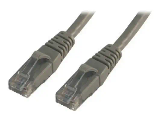 MCL CAT6A U/UTP Patch cable - 3m Grey - Câble RJ et Fibre optique - visuel 1