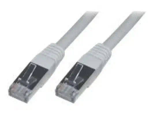 MCL Cordon Cat 5 RJ45 F/UTP - 2m Gris - Câble RJ et Fibre optique - visuel 1