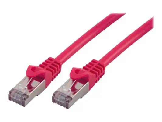 MCL FTP6-2M/R - Câble CAT 6 RJ45 F/UTP - 2m Rouge - Câble RJ et Fibre optique - visuel 1