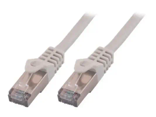 MCL Cordon Eco Cat 6 RJ45 F/UTP 0.5m Gris - Câble RJ et Fibre optique - visuel 1