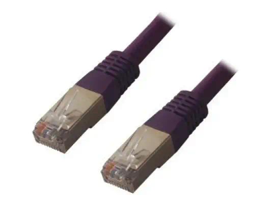 MCL CAT6 F/UTP Patch cable - 2m Purple - Câble RJ et Fibre optique - visuel 1