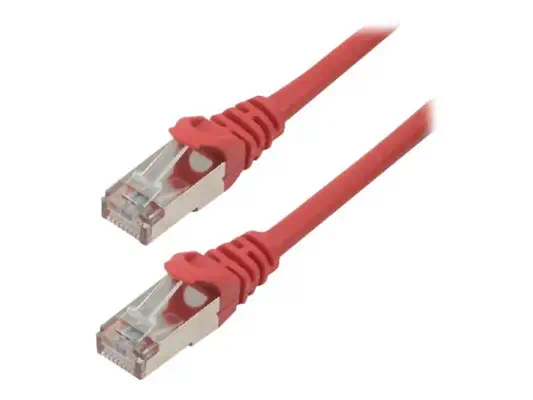 MCL CAT6A S/FTP LSZH Patch cable - 2m Red - Câble RJ et Fibre optique - visuel 1