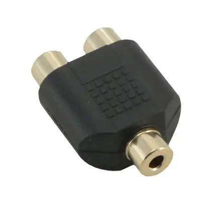 MCL 3.5mm /2 x RCA Noir - Accessoire composant - visuel 2