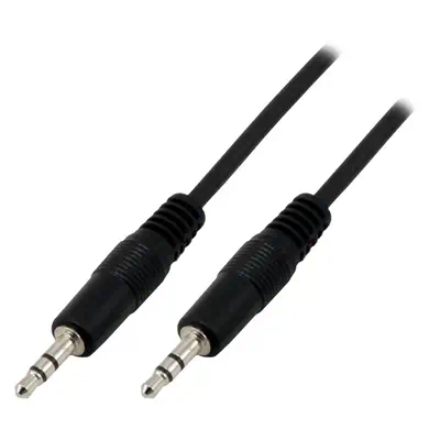 MCL 1.5m 3.5mm câble audio 1,5 m 3,5mm Noir - Connectique - visuel 1