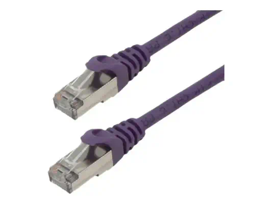 MCL FCC6BM-0.5M/VI - Câble réseau RJ45 cuivre CAT 6 - Câble RJ et Fibre optique - visuel 1