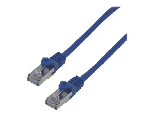 MCL FTP6-0.5M/B - Câble CAT 6 RJ45 F/UTP - 0.5m Bleu - Câble RJ et Fibre optique - visuel 1
